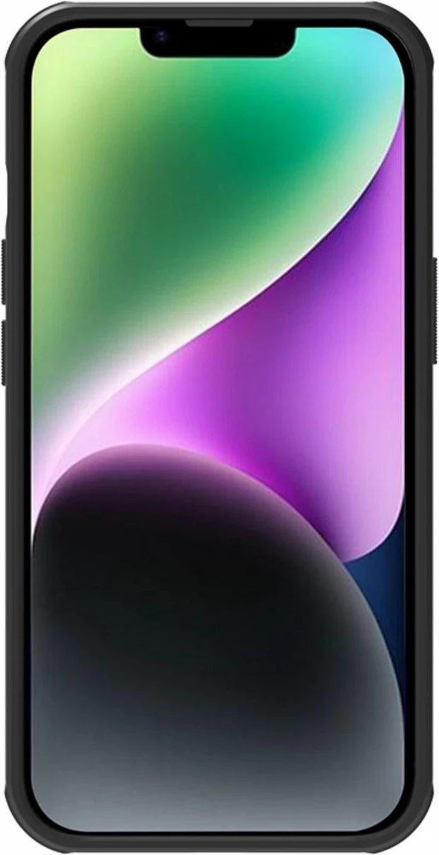 Mbështjellës Nillkin Super Frosted Shield Pro Magnetic për iPhone 14 Plus, MagSafe, i zi