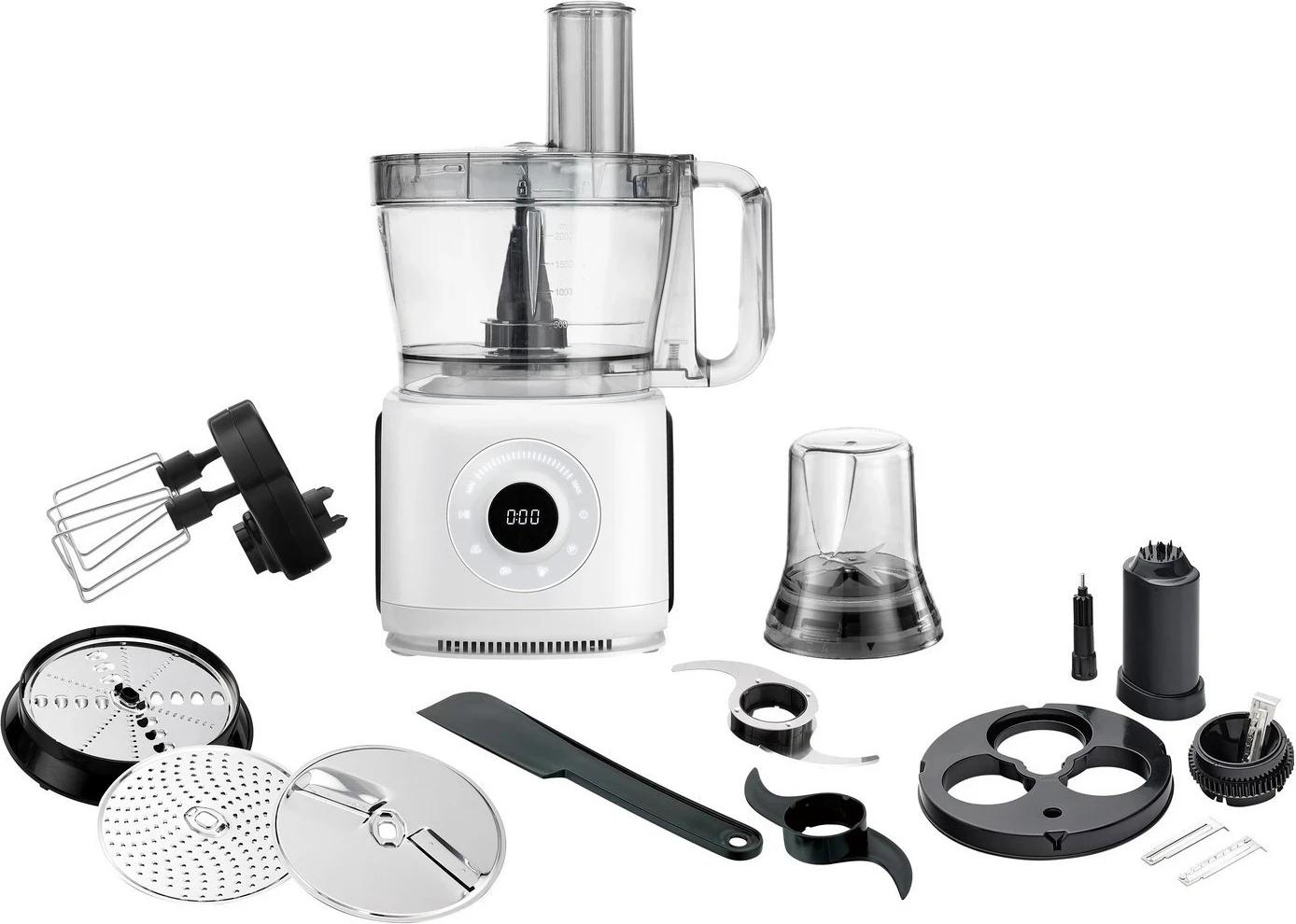 Përpunues ushqimi Adler AD 4224, 1000W, i bardhë