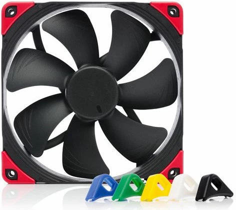 Ventilator PC Noctua NF-A14 PWM chromax.black.swap 140mm 4-pin 1500rpm, i zi, 1 copë