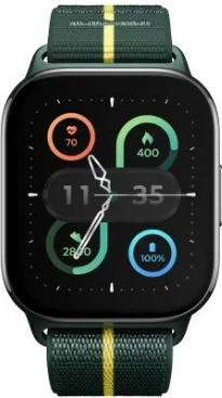Smartwatch Motorola Moto Watch Fit, OLED, IP68, Bluetooth 5.3, rrip i gjelbër