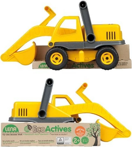 Ekskavator lodër Lena EcoActives 37 cm, e verdhë/gri