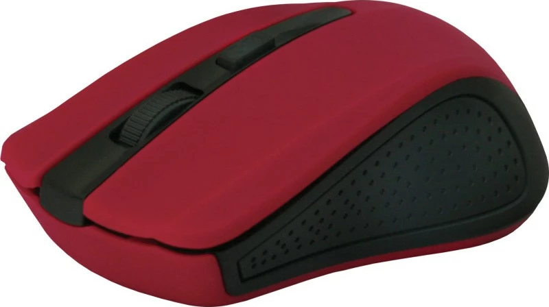 Maus wireless Defender ACCURA MM-935 RF, 1600 DPI, i kuq/zi