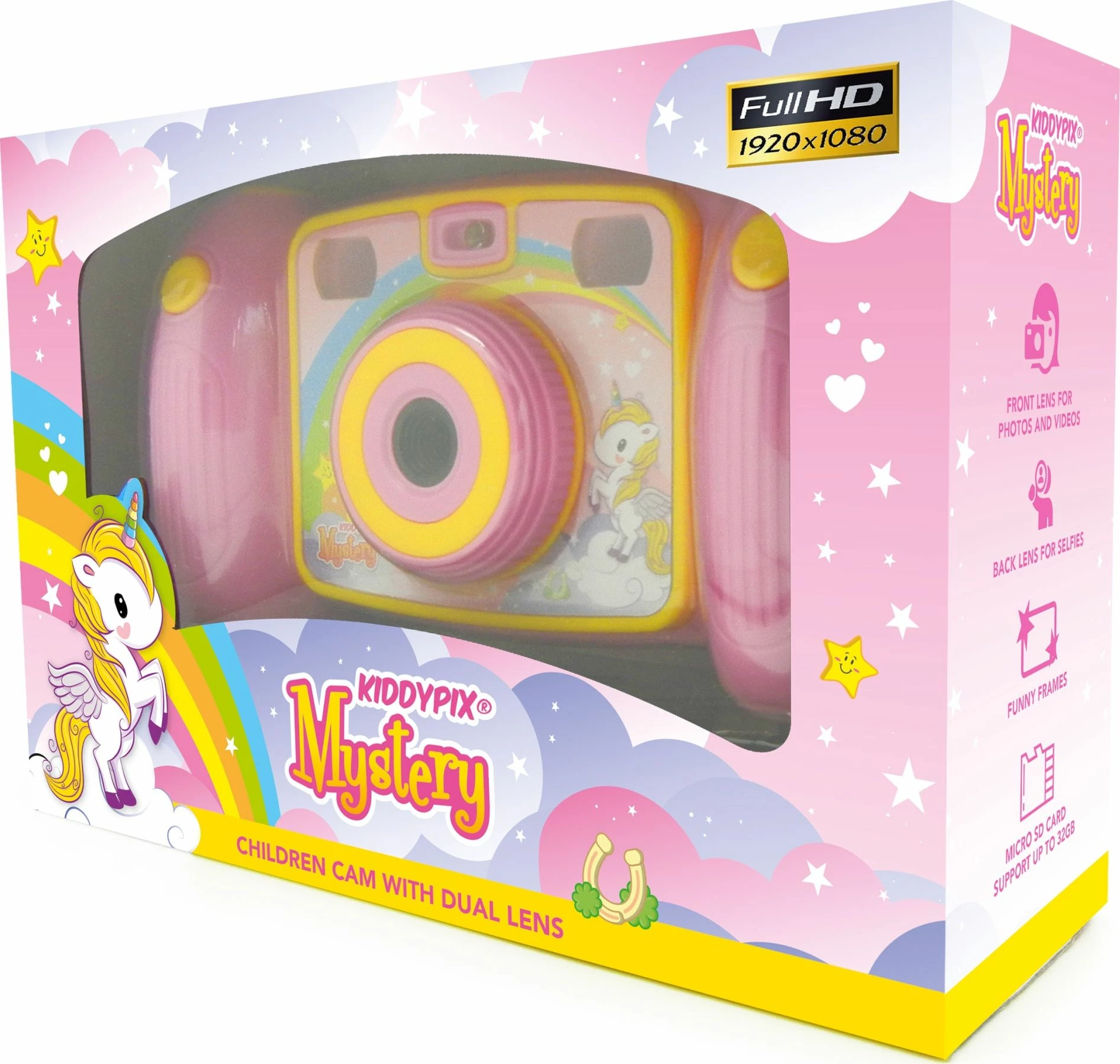 Kamerë digjitale EasyPix KiddyPix Mystery 5MP Full HD, rozë