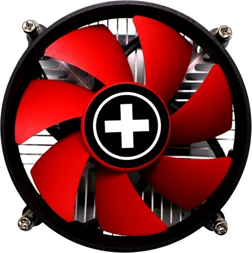 Ventilator Xilence Performance C XC232, 9.2 cm, 800-2500 RPM, i zi dhe i kuq