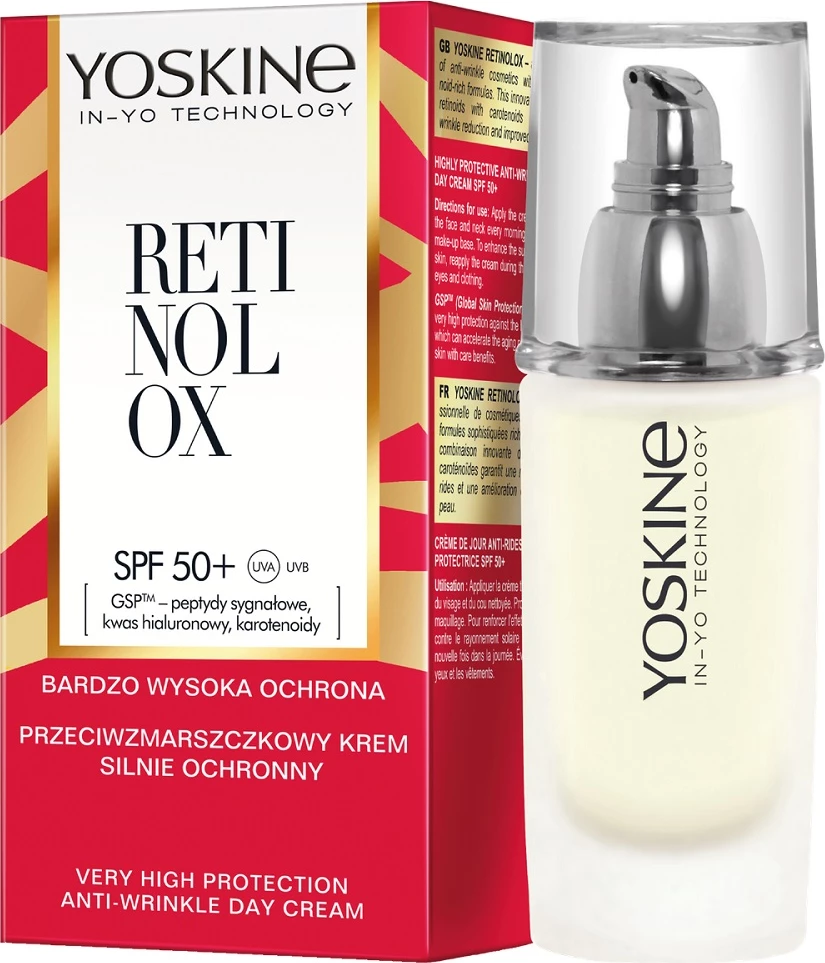 Krem dite anti-rrudha për femra Yoskine Retinolox SPF50+, 30ml