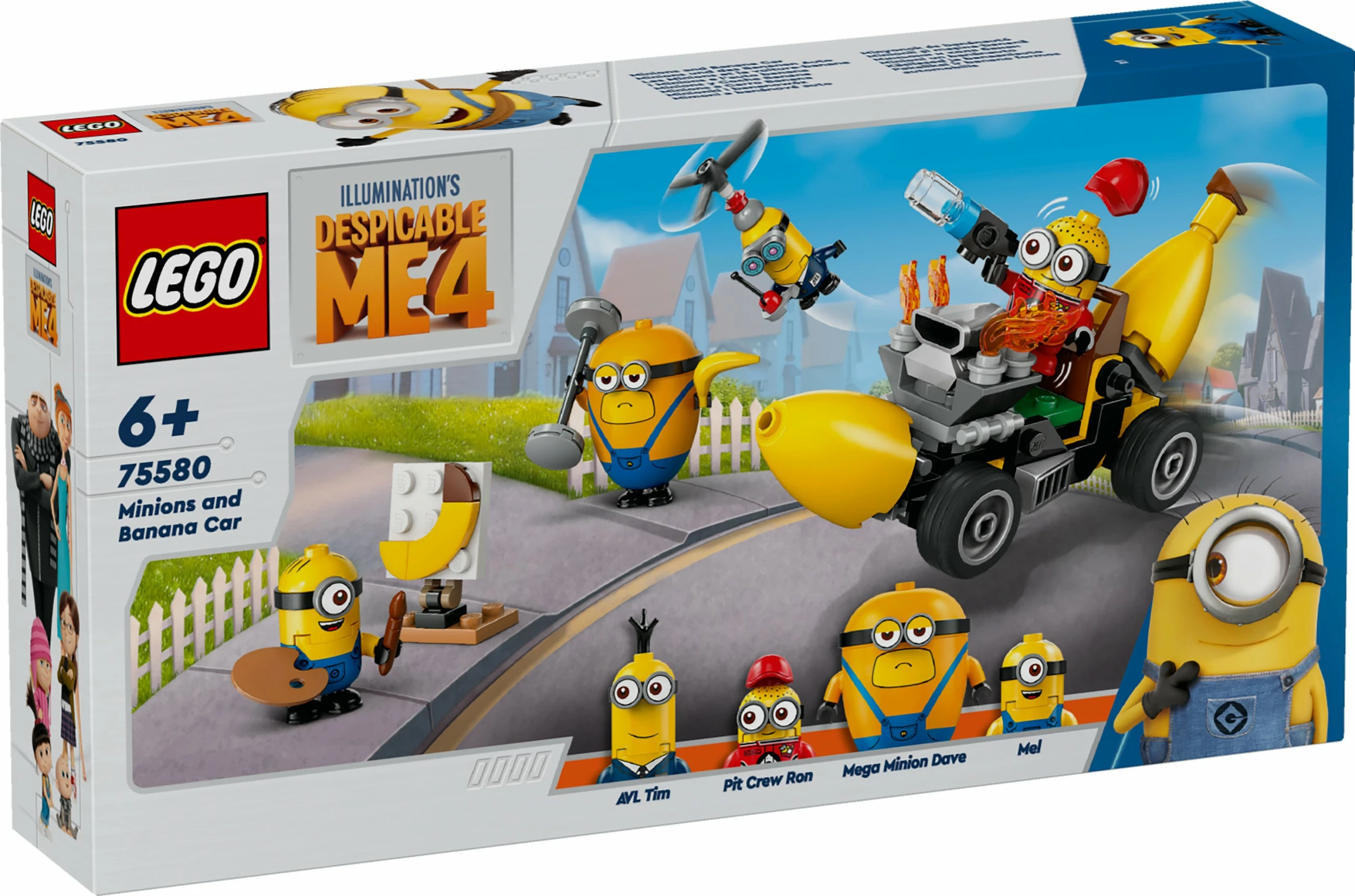 Set ndërtimi LEGO Minions 75580, 136 pjesë, shumëngjyrëshe