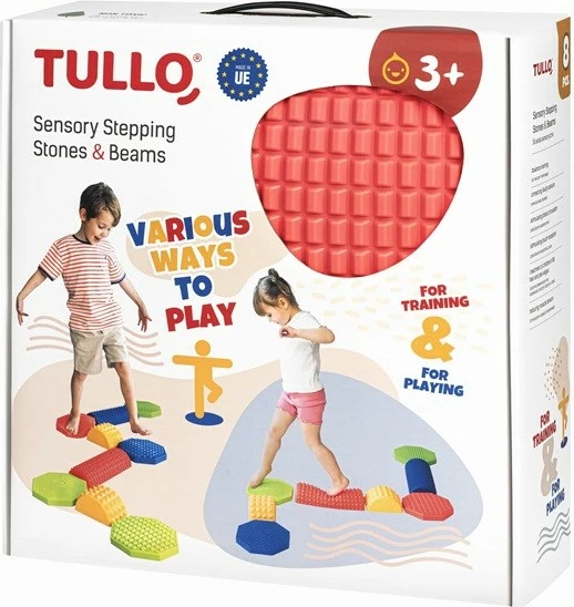 Set sensory Tullo, 8 pjesë, ngjyra të përziera
