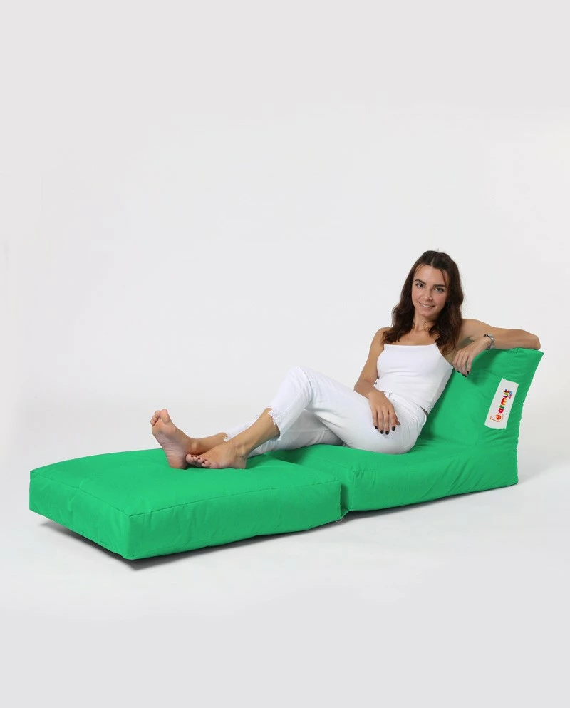 Jastëk kopshti për relaks, ngjyrë e gjelbër, Atelier del Sofa, Siesta Sofa Bed Pouf