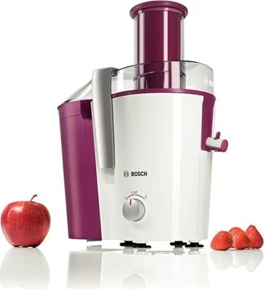 Shtrydhëse frutash Bosch MES25C0 , 700 W,  e vjollcë/ bardhë/ transparente