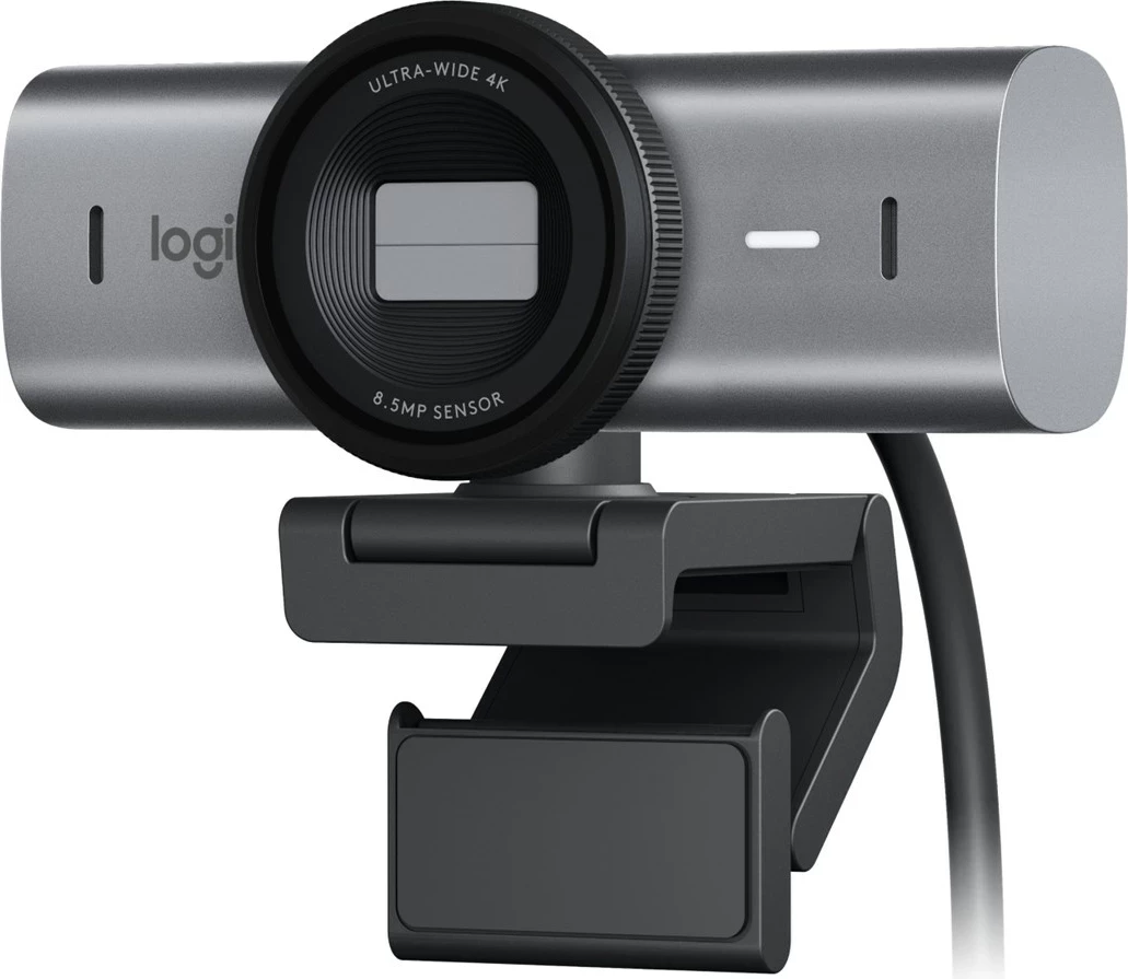 Kamerë interneti Logitech MX Brio, 4K, 8.5 MP, 3 mikrofona, Alumini