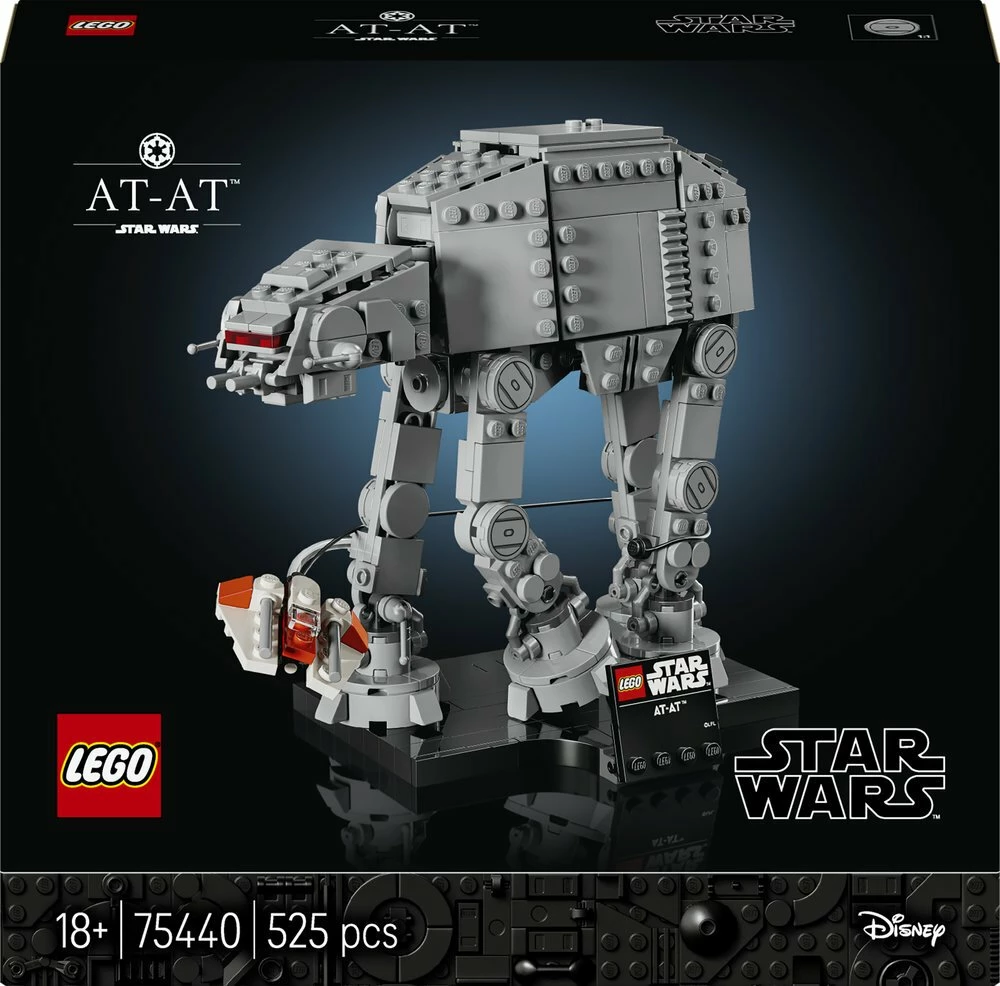 Set ndërtimi LEGO Star Wars AT-AT 75440, 525 copë, 18+, gri