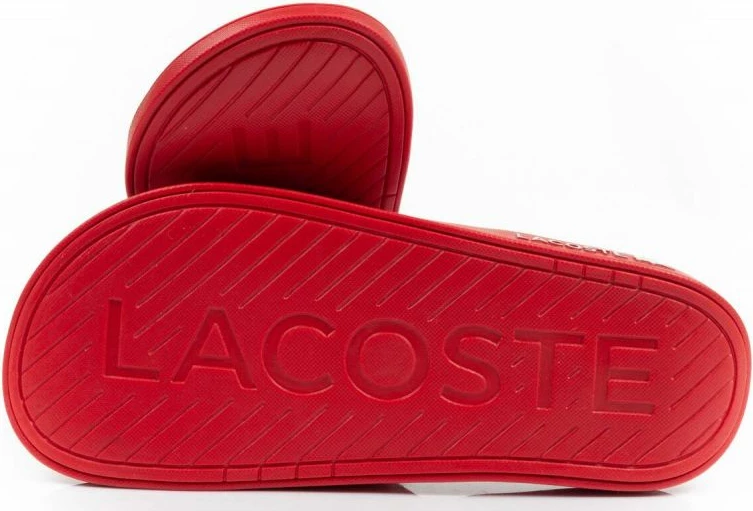Flip-flop Lacoste për meshkuj, të kuqe