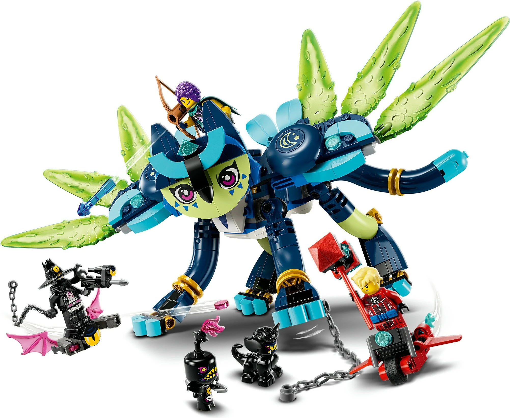 Set ndërtimi LEGO DREAMZzz 71476 Zoey dhe Ziani, shumëngjyrësh