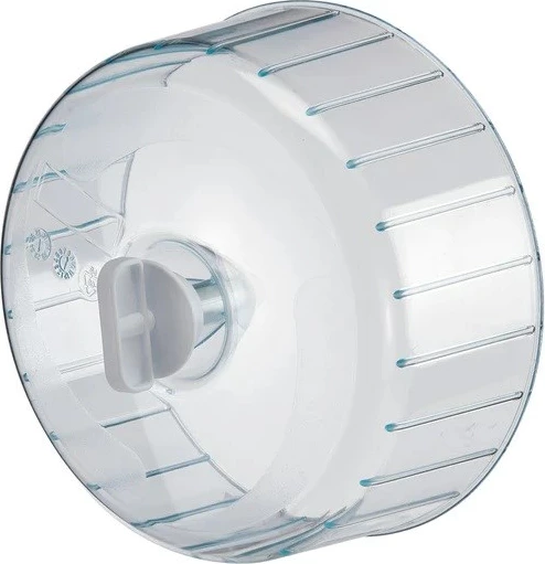 Rrotë ushtrimesh për brejtës FERPLAST Silea, 16.5x10cm, plastike, transparente