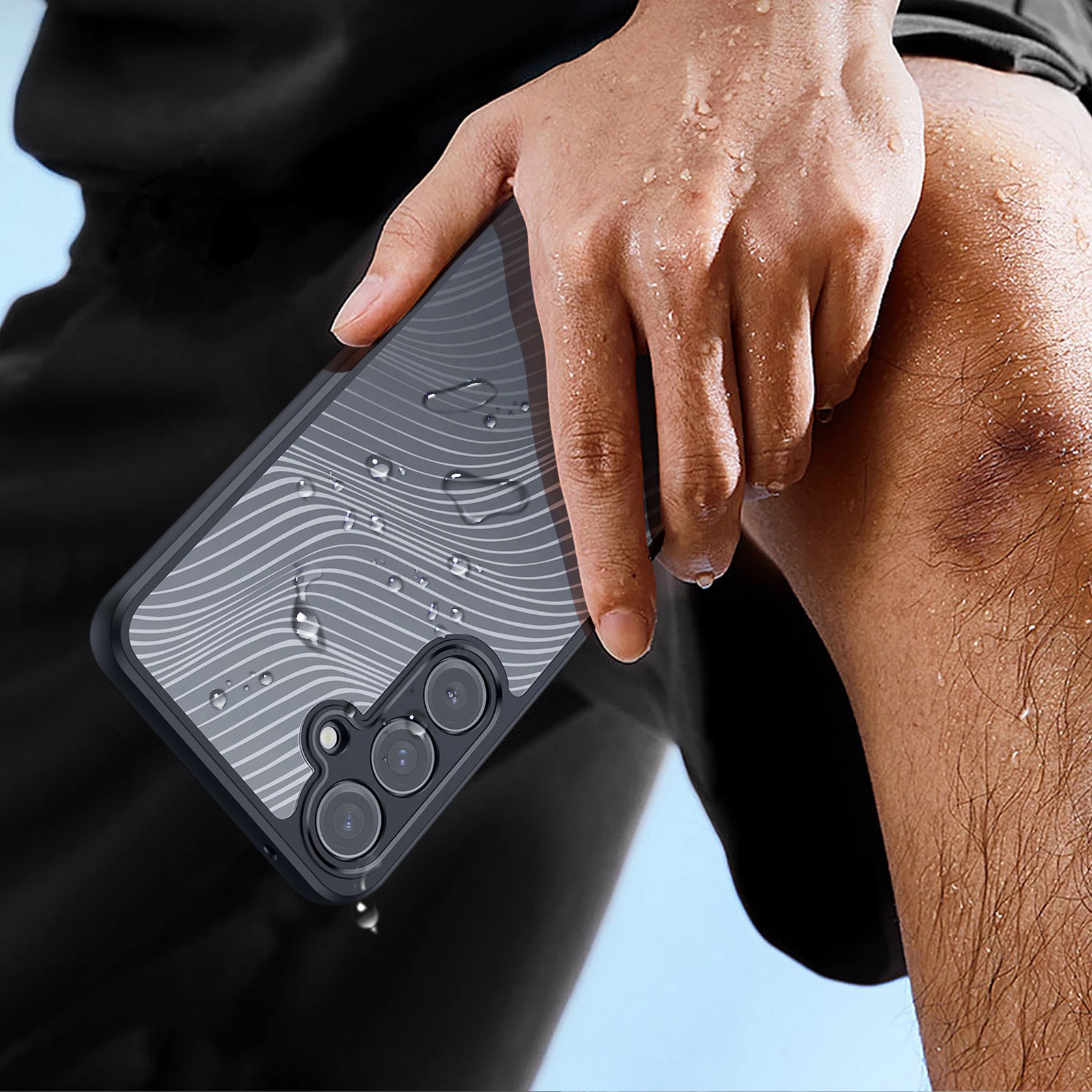 Mbështjellës Dux Ducis Aimo për Samsung Galaxy A55 5G, i zi