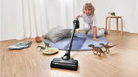 Fshesë me korrent Bosch Serie 8 BSS825MULT, 2-në-1, pa qese, Gri