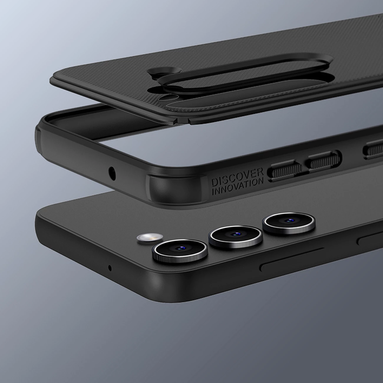 Mbështjellës Nillkin Super Frosted Shield Pro për Samsung Galaxy S23+, i kuq