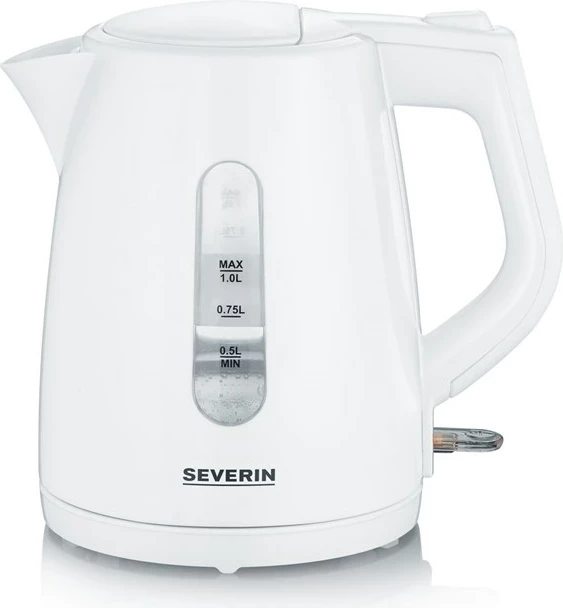 Ibrik elektrik Severin WK 3411, 1L, 2200W, Bardhë
