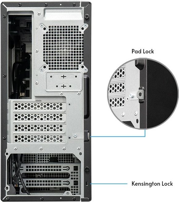 Kasë Chieftec UNI Series BS-20B-OP midi tower, micro ATX/Mini-ITX, e zezë