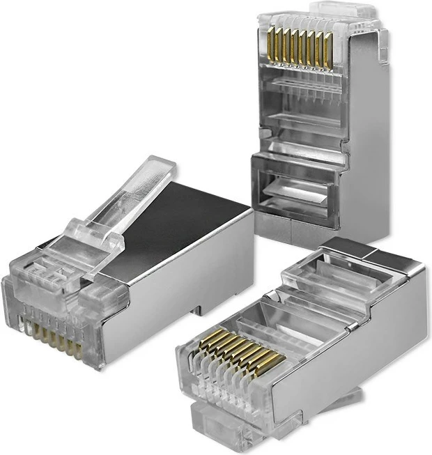 Lidhës modular RJ45 Qoltec 54554, CAT5e, FTP, 100 copë