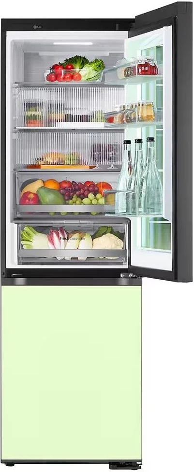Frigorifer i kombinuar LG GBG719MDNN 352 L 187 x 68.4 cm InstaView MoodUP, e zezë/rozë