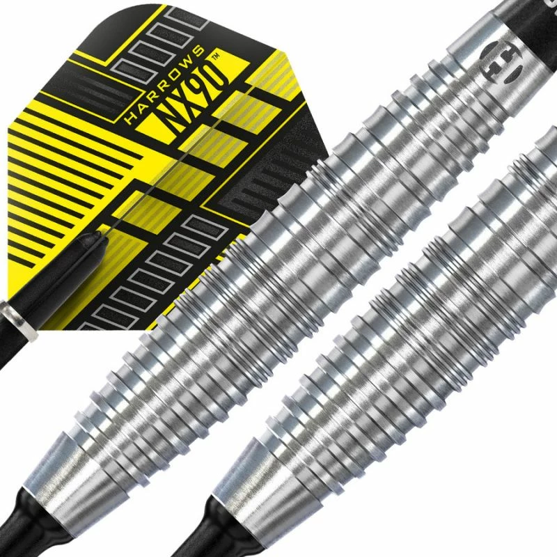 Shigjeta darts Harrows, unisex, të verdha/gri