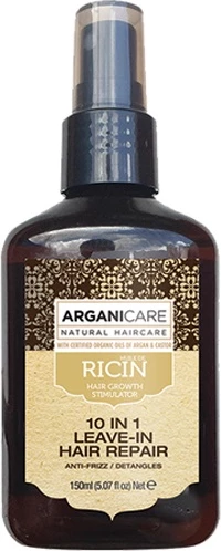 Kondicioner për femra Arganicare 10-in-1 me vaj ricini, 150ml