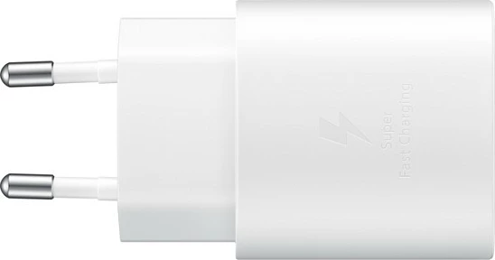 Karikues i shpejtë Samsung Galaxy, USB Type-C 25W, 1m, bardhë