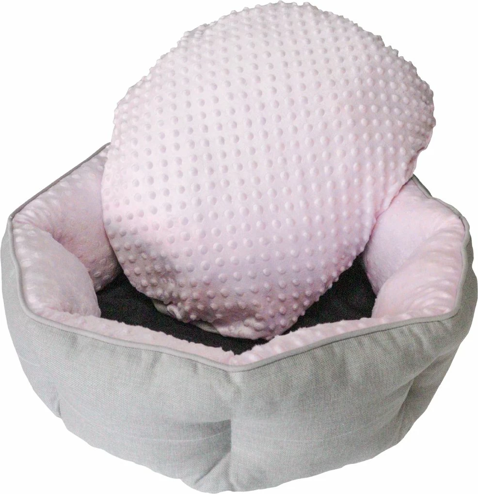 Shtrat për kafshë, ngjyrë rozë, Princess M, 60x70x10cm