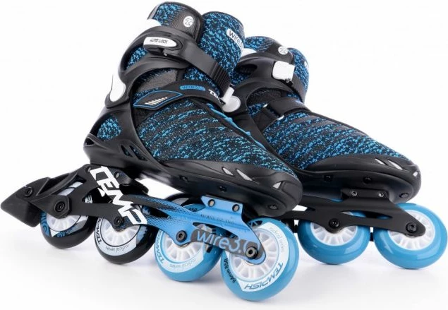 Rollera për meshkuj Tempish Wire 3.0, të zeza/ të kaltërta