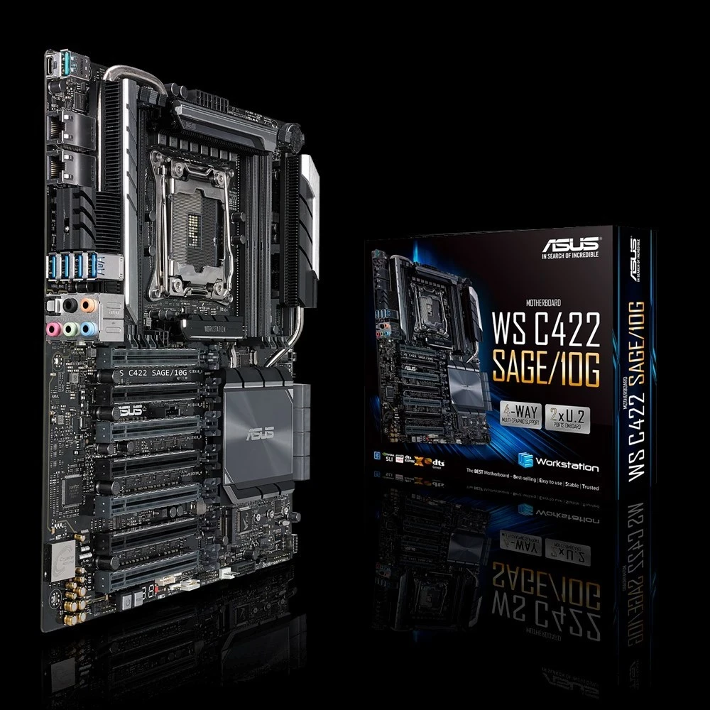 Pllakë amë ASUS WS C422 SAGE/10G, Intel® C422 LGA 2066 (Socket R4)
