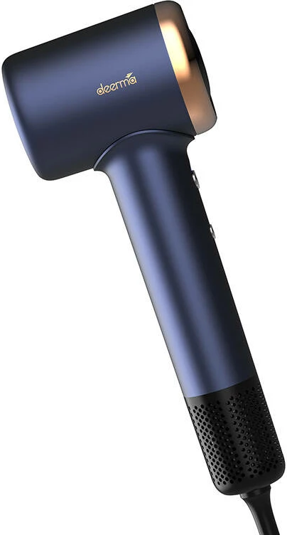 Tharëse flokësh Deerma DEM-CF50W, 1400 W, blu e errët
