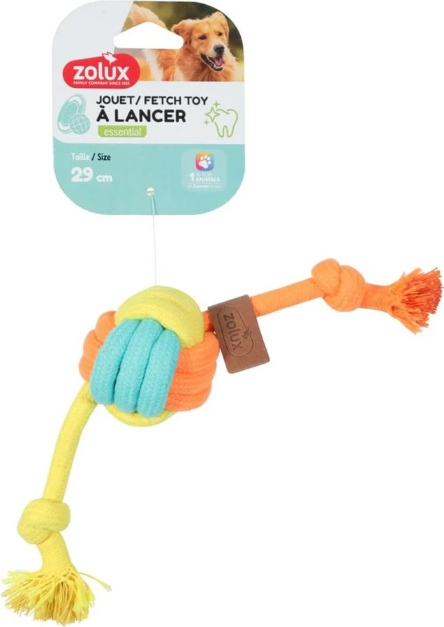 Lodër për qen ZOLUX Twist, 29 cm, shumëngjyrëshe