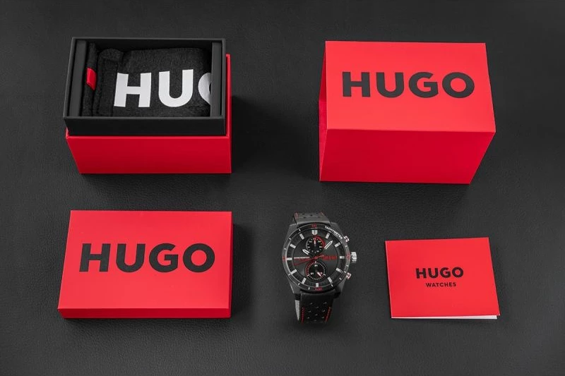 Orë dore për meshkuj Hugo, e zezë