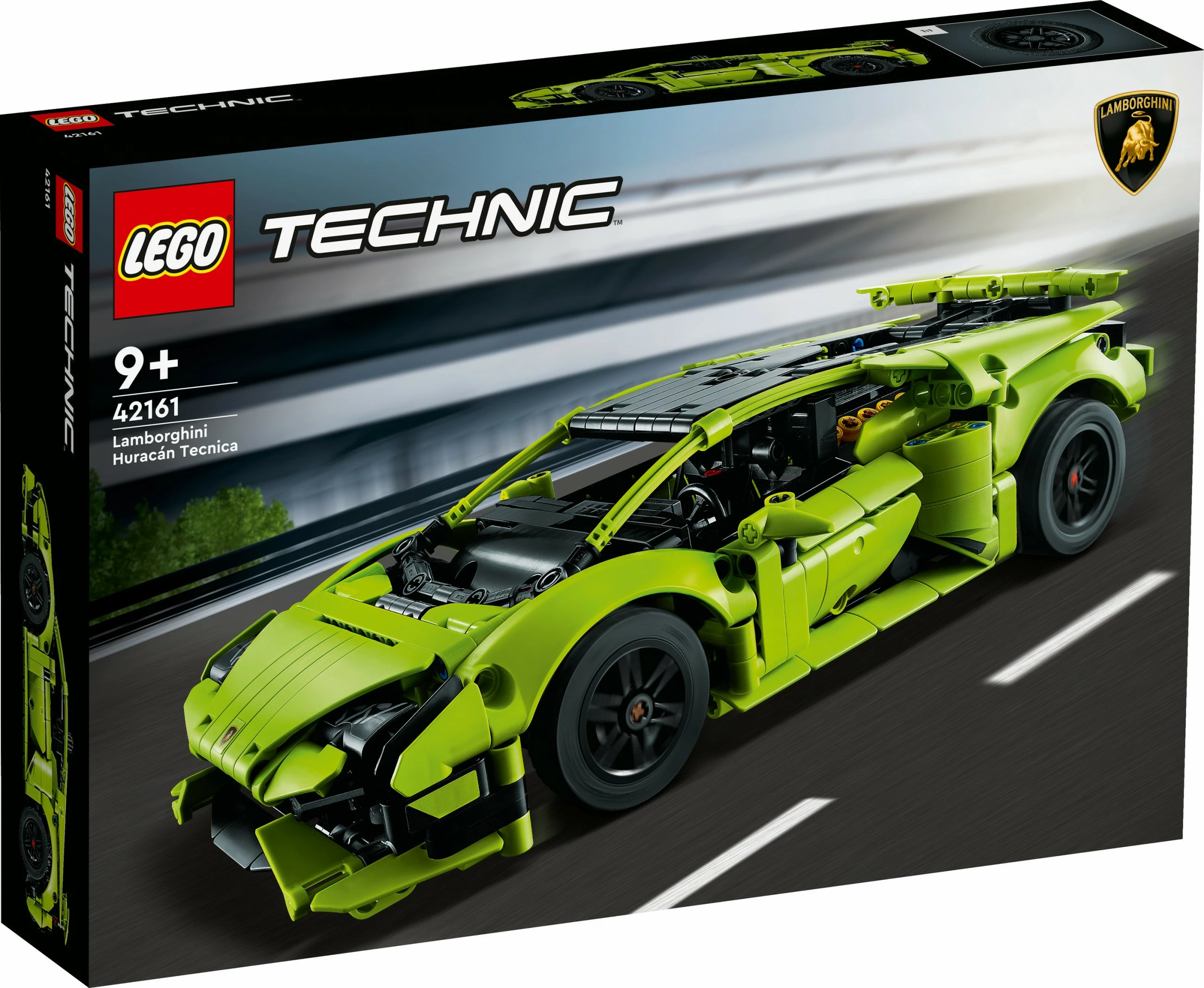 Set ndërtimi LEGO Lamborghini Huracán Tecnica, 806 pjesë, shumëngjyrësh