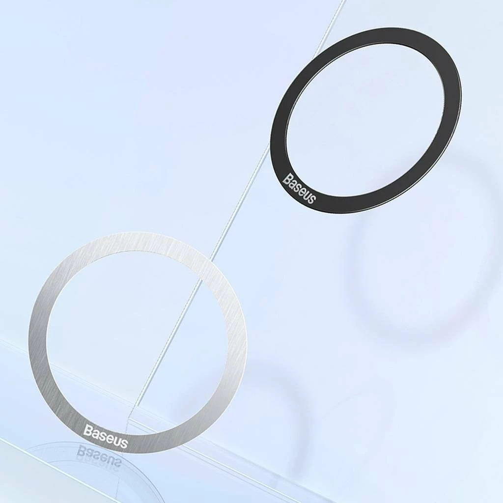 Unazë magnetike Baseus Halo MagSafe PCCH000001, 2 copë, e zezë