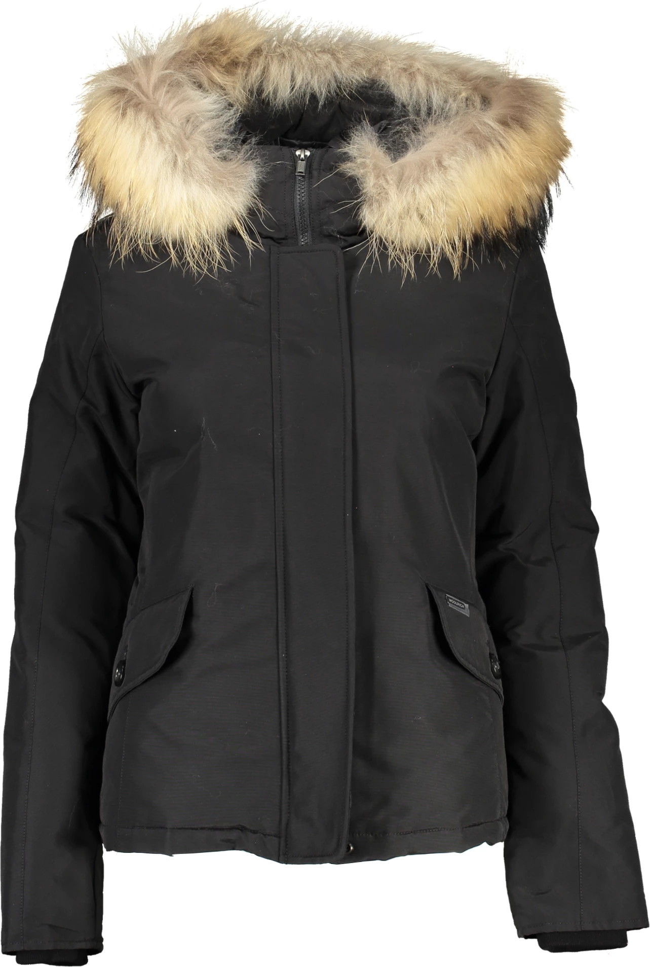 Jakne për femra WOOLRICH, e zezë