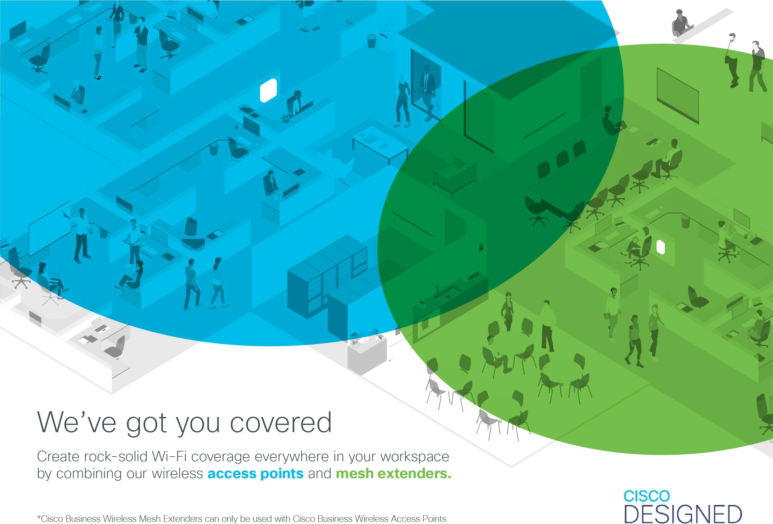 Access point Cisco CBW140AC 802.11AC 2x2 Wave 2, i bardhë