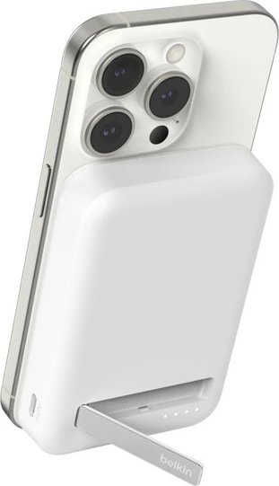 Power bank Belkin BoostCharge Pro 8000 mAh wireless i bardhë
