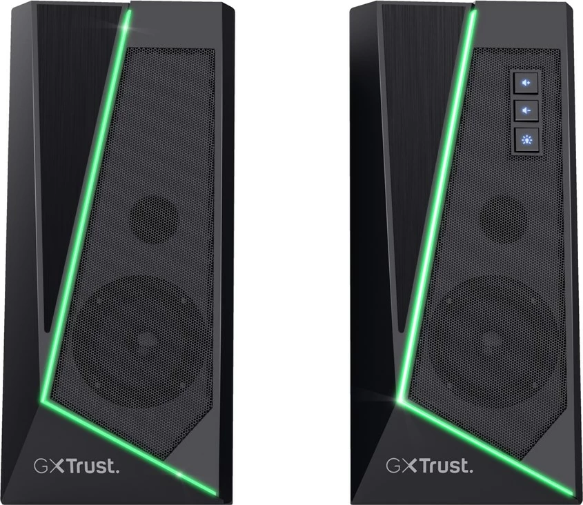 Bokse Trust GXT 609 Zoxa, 6 W, të zeza