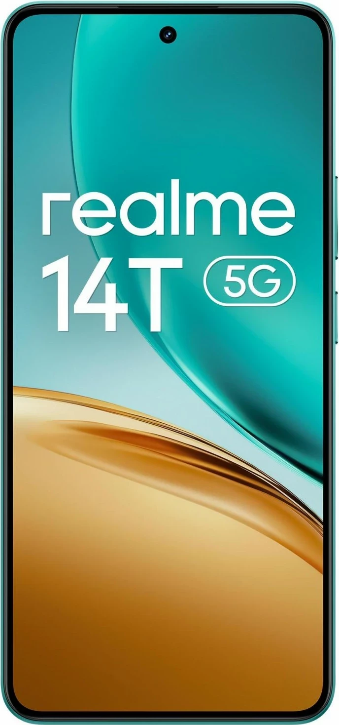 Celular Realme 14T 5G 8/256GB Surf Green