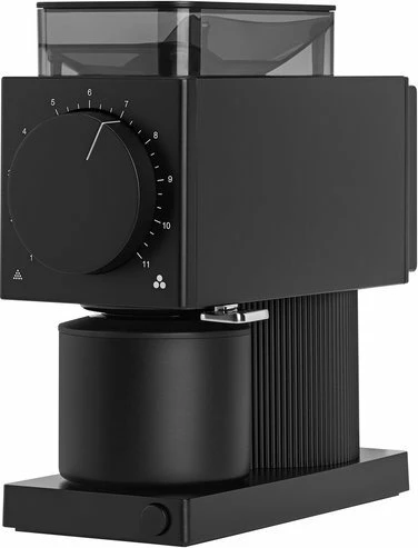 Mulli kafeje automatik Fellow Ode 2nd Generation, 100 g, 64 mm burrs çelik, 31 nivele, 140 W, 220 V, Zi/çelik