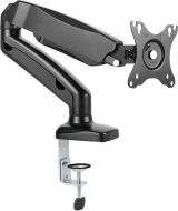 Krah monitori ICYBOX IB-MS303-T, deri 27\", VESA 75x75/100x100, gas spring, max 6.5 kg, i zi