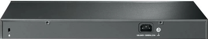 Switch TP-Link TL-SL1218P 16x PoE+ 10/100, 2x Gigabit RJ45, 1x SFP combo, buxhet PoE 150W, rackmount