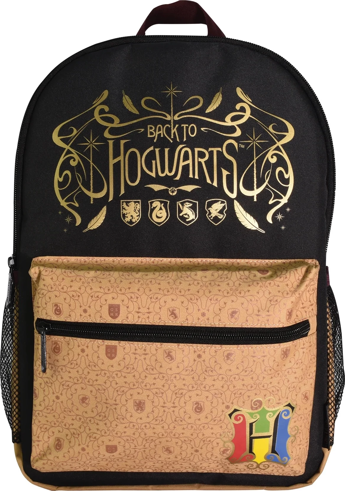 Çantë shpine BLUE SKY Harry Potter Core Backpack, 25.2 x 13.5 x 37.4 cm, najlon, e zezë