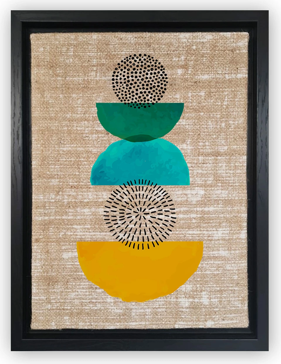 Pikturë dekorative në kanavacë, shumëngjyrëshe, Wallity LSJ1990627790 - 96136, 96x136cm