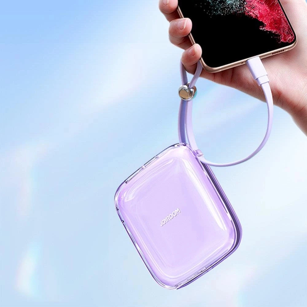 Powerbank Joyroom JR-L005, 10000mAh, me Lightning dhe USB-A, Vjollcë