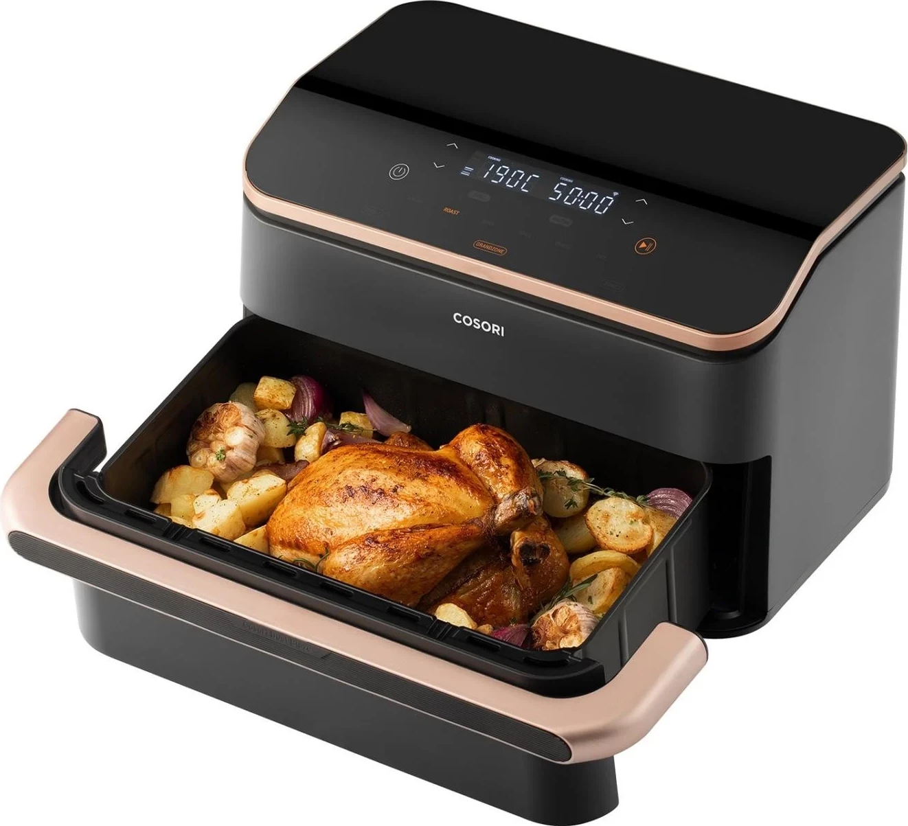Frytkownicë Cosori CAF-TF101S-AEUR Dual Blaze TwinFry, 10L, e zezë