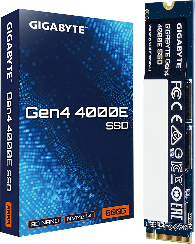 SSD Gigabyte Gen4 4000E 500GB NVMe PCI-E 4.0