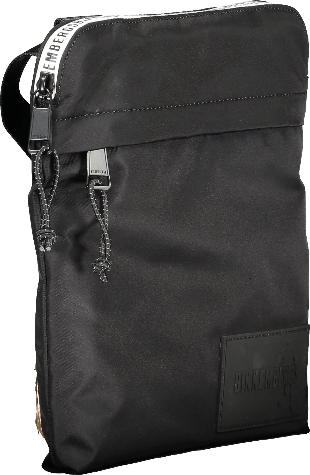 Çantë krahu BIKKEMBERGS për meshkuj, e zezë